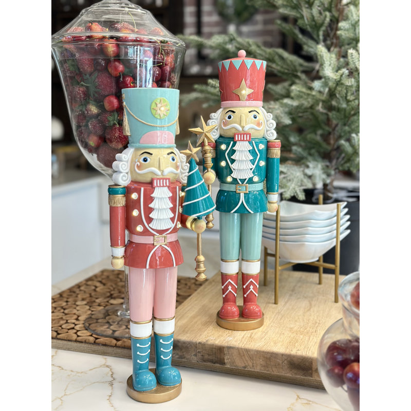 Royalty Nutcracker With Lights -18 Inches Set Of 2