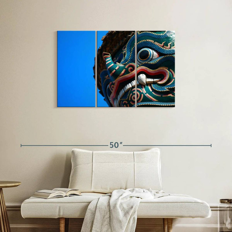 Rorry Oriental Monster, 24" H x 38" W