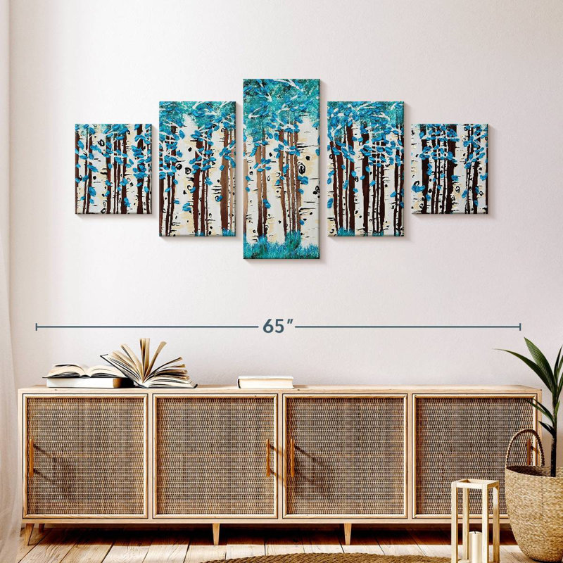 Forest, 24" H x 55" W