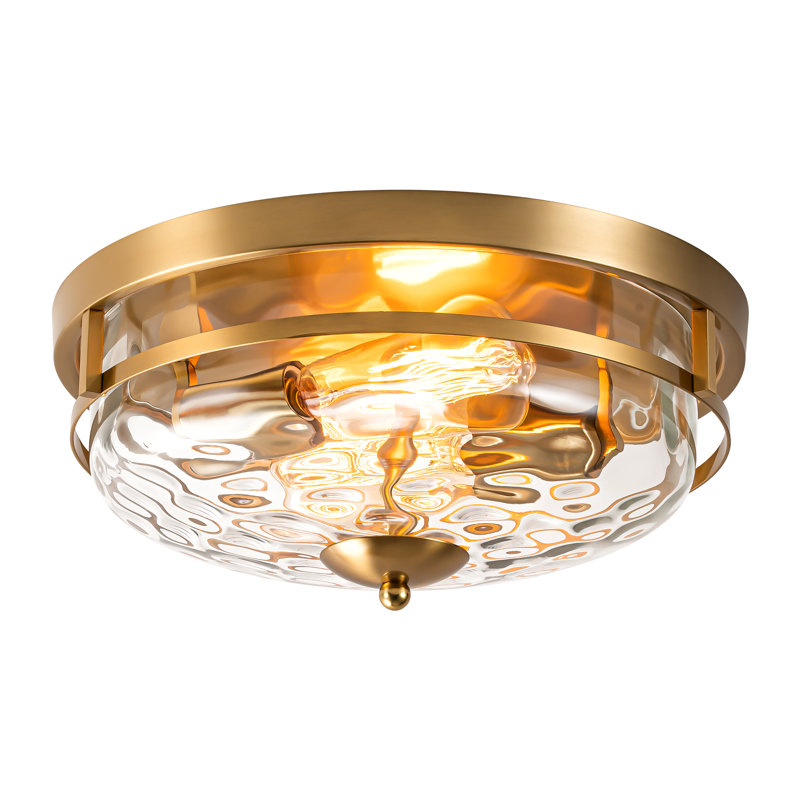 Boatner 2-Light 33cm Flush Mount