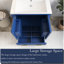 Meuble-lavabo simple sur pied 30 po avec lavabo