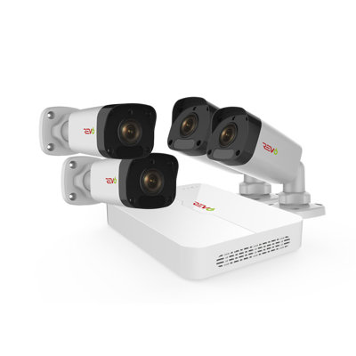 Home Imports Emporium Ultra 8CH, 1TB HD NVR Surveillance System Modern Security Camera System