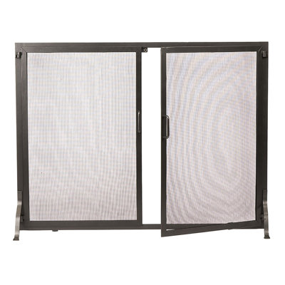 Ayaz Iron Fireplace Screen