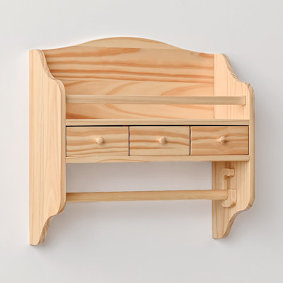 Marcina Unique Floating Shelf