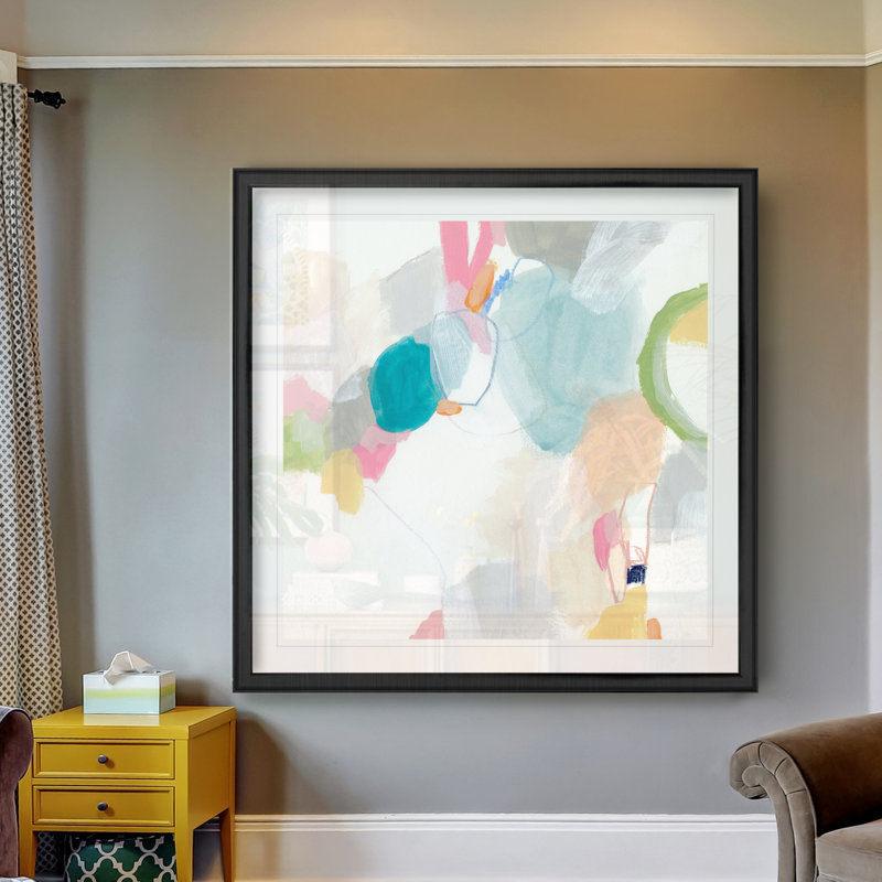 «Candy Jack IV», reproduction d'art sur toile, Cadre noir, H 26,5 po x l 26,5 po x P 1,5 po