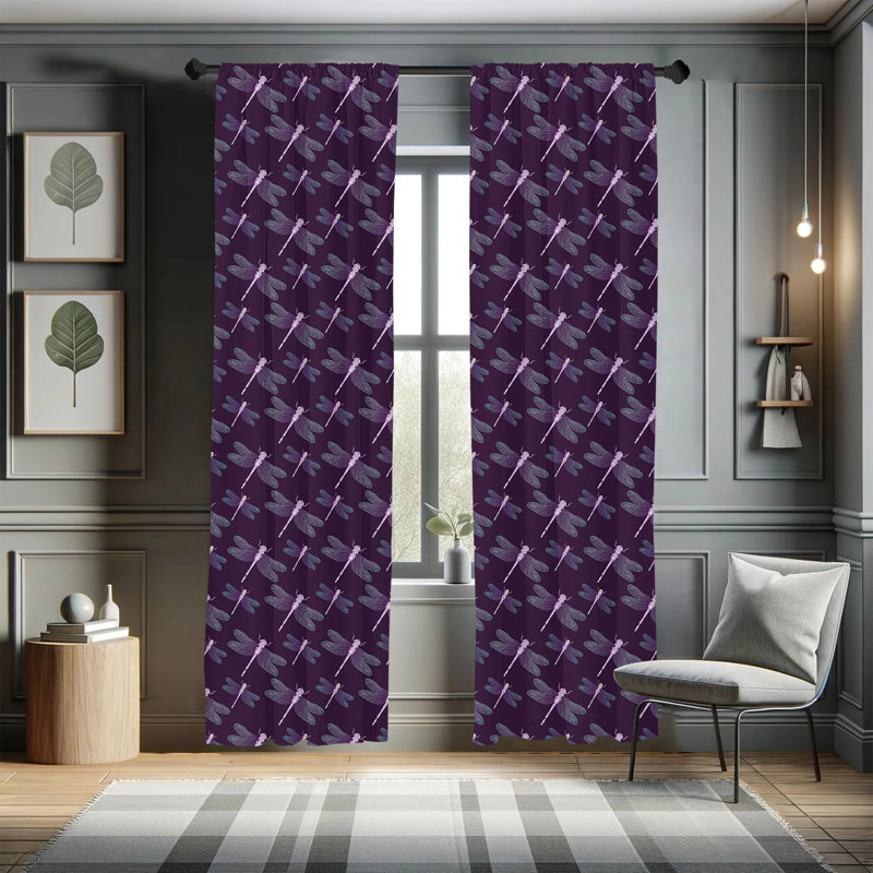 Semi-Sheer Rod Pocket Sliding Panel, 28" x 84"