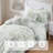 Premium Polyester Twin Bedding Sets, Modern Floral Ruffle for Home