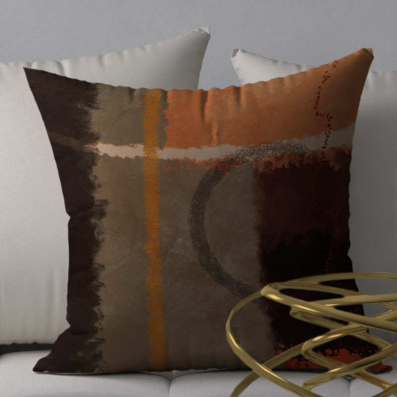 Reversible Throw Pillow, 20" x 20"