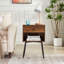 Ensemble de chambre avec lit plateforme 3 pièces Maybee-354669618-354669629