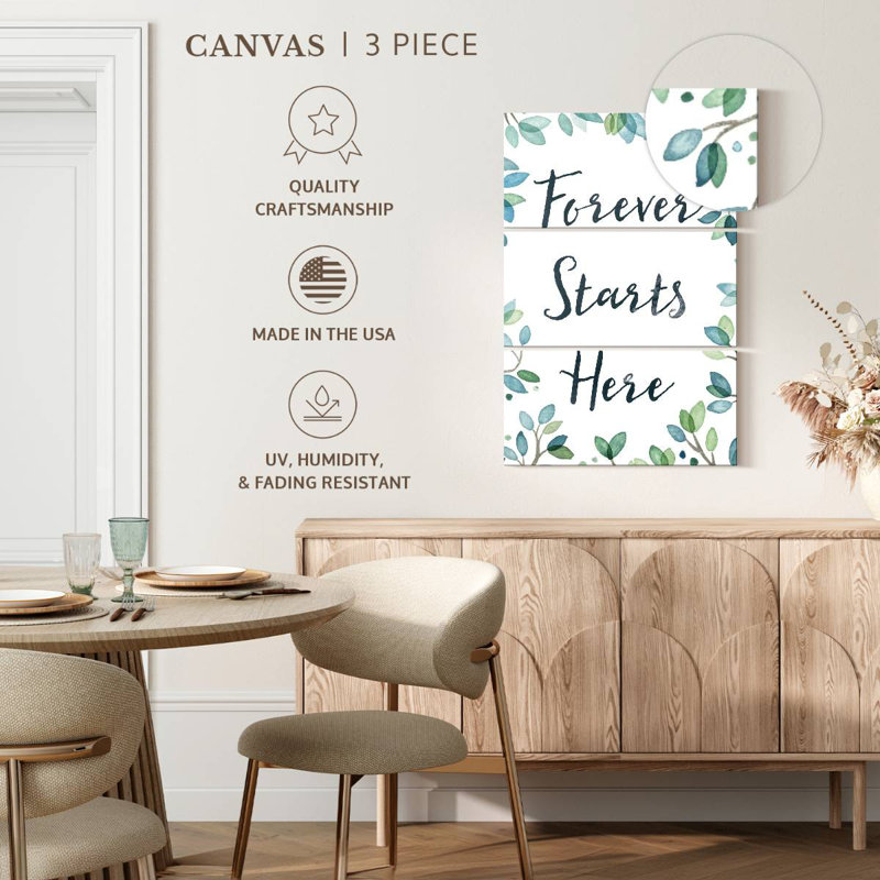 Forêt enchantée de Tergel II, H 74 po x l 48 po