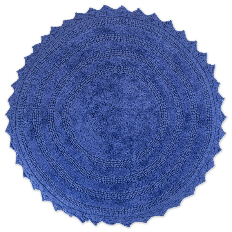 Lisk Bath Rug, Blueberry