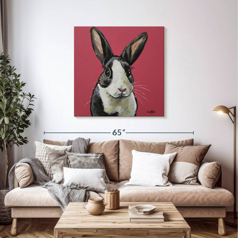 Brampt Rabbit Gigi, 39" H x 39" W