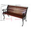 Garden Iron Garden Bench