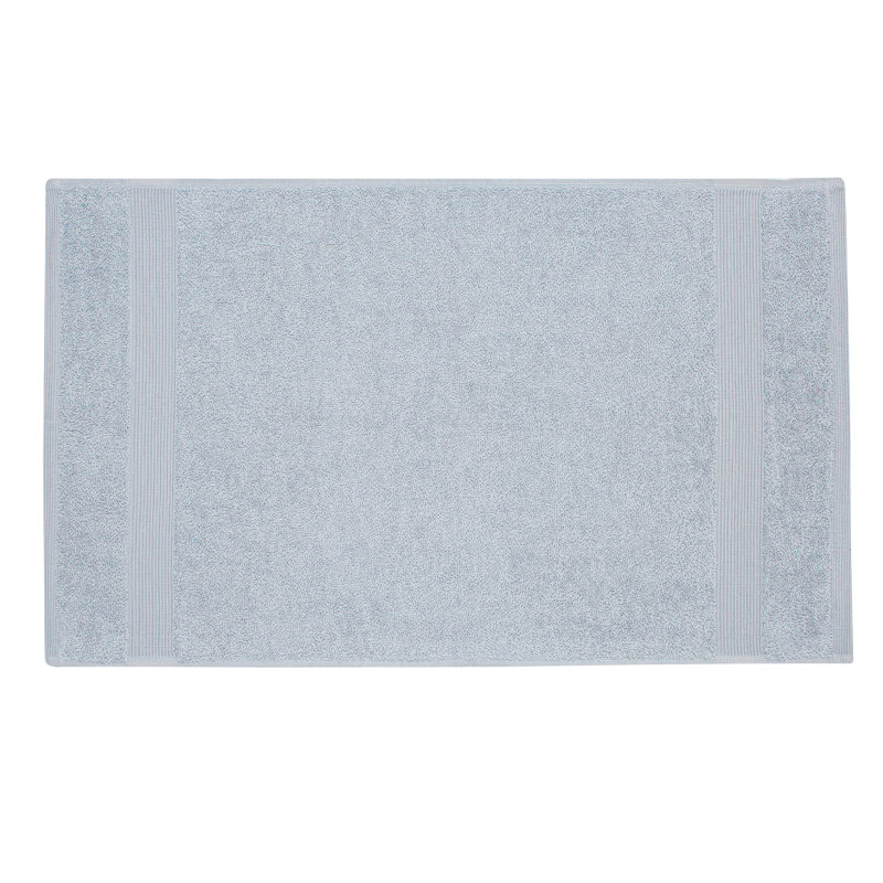 Srihitha Plush Hand Towel, Silver