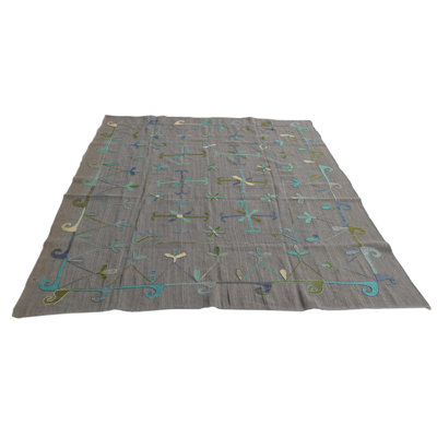Tapis gris Odell
