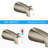 Tub Spout Shower System - Dual 2 In 1 Faucet With Valve. 7 Spray Modes For A Relaxing Bath Experience. Brushed Nickel High Valve Faucet.-127368481
