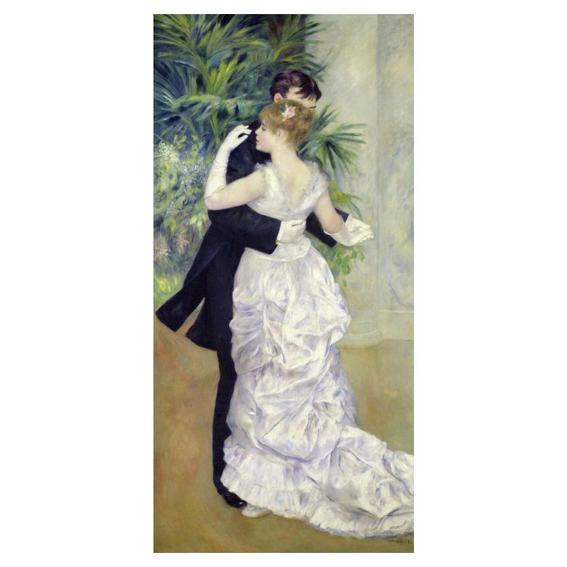 «Dance in the City» par Pierre-Auguste Renoir - Estampe numérique, H 40 po x l 32 po