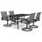 Marsallo Rectangular 4 - Person 140Cm Long Dining Set