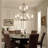 Vetivene 9 - Light Steel Dimmable Chandelier-70048123