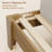 Modern Simple-Style Bed Frame With Headboard – For Single, Couples, Families-1606180926-1606180927