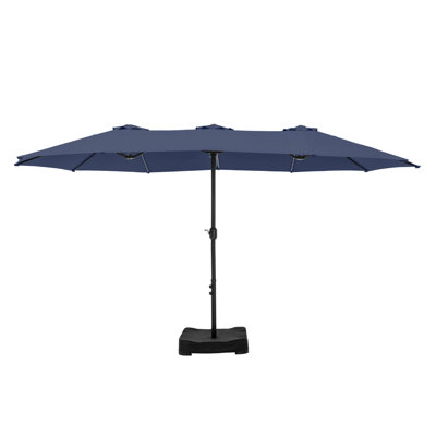 Syrie 181.1" x 108" Rectangular Market Umbrella