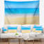 Tapisserie bleu calme et marine bleu ciel seascape-28506024