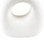 Lampe de table en céramique blanche voir ci-dessous