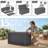 YITAHOME 90 Gallon Water Resistant Resin Lockable Deck Box,Brown-85961919