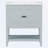 Bathroom Vanity with Sink and Open Style Shelf-108300554