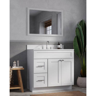 Ensemble de meuble-lavabo simple 37 po Chrisna