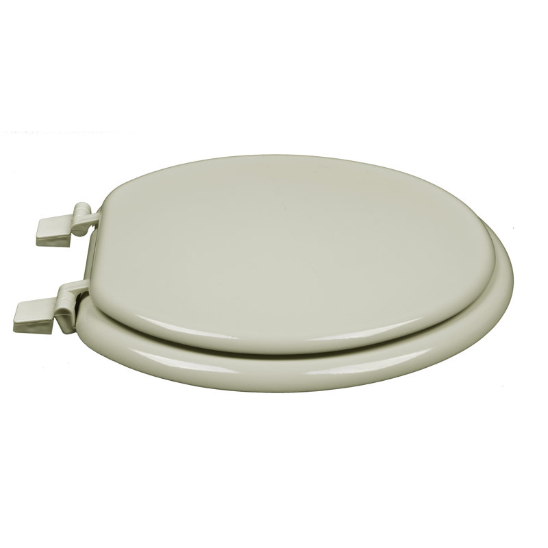 Round Toilet Seat and Lid, Bone