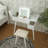 White Dressing Table Set With Led