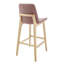 Amar Bar Stool In Fabric And Natural Ash Base - Set Of 1-952836601