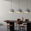Luminaire suspendu simple gris clair Prim 1-14276946