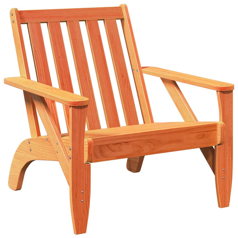 Garden Adirondack Chair 75X77x77 Cm, Wax Brown