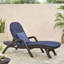 Chaise longue brun foncé avec coussin de soutien - 58,93 lb. Poids du coussin en polypropylène
