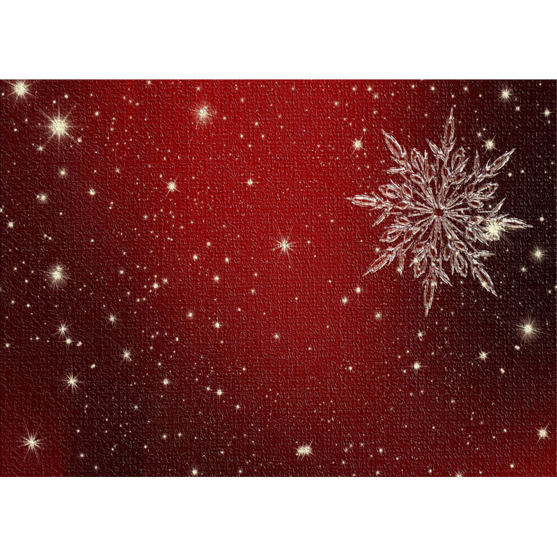 Tapis rouge Christmas, Rectangle 5 pi x 7 pi