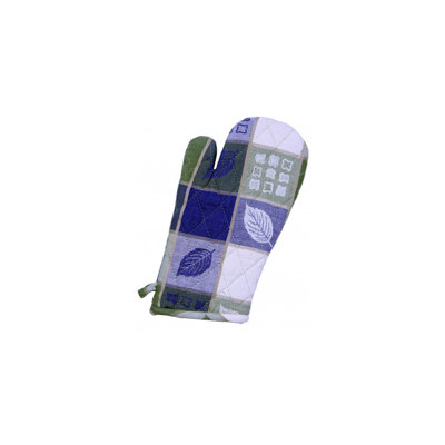Gracie Oaks Kaywin Plaid Cotton Oven Mitt Set