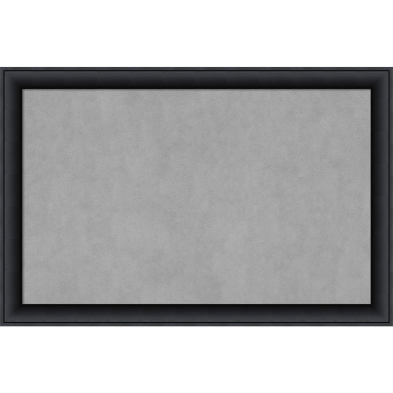 Tableau d'organisation magnétique noir Nero, H 23 po x l 35 po