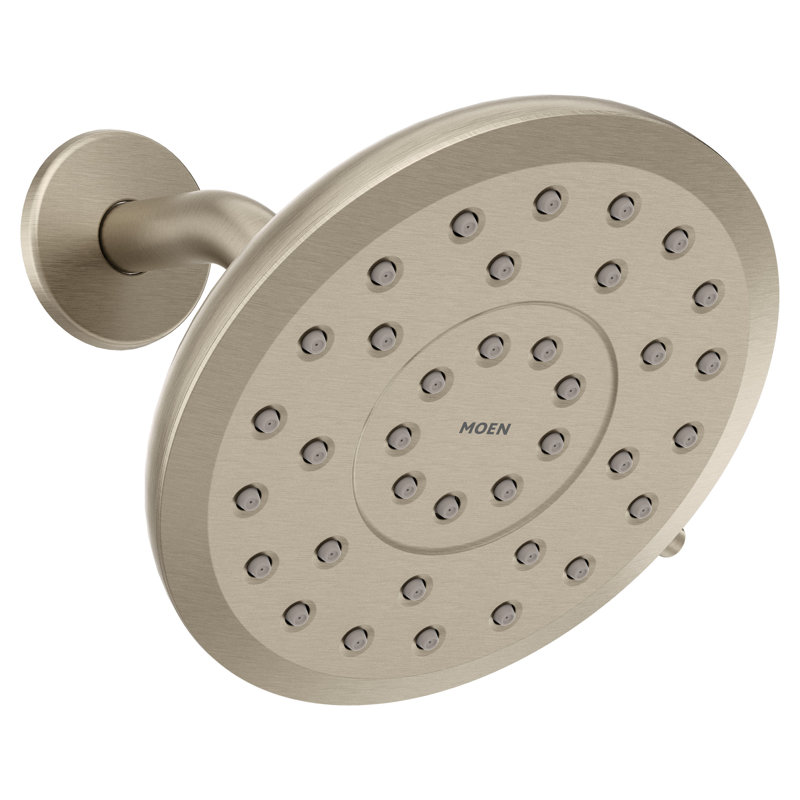Verso Fixed Shower Head, Brushed Nickel
