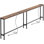79 Inch Sofa Table With Built-In Power Outlets And USB-C Ports, Narrow Console Table With Storage For Behind Couch, Entryway Hallway Use In Small Spaces, Living Room