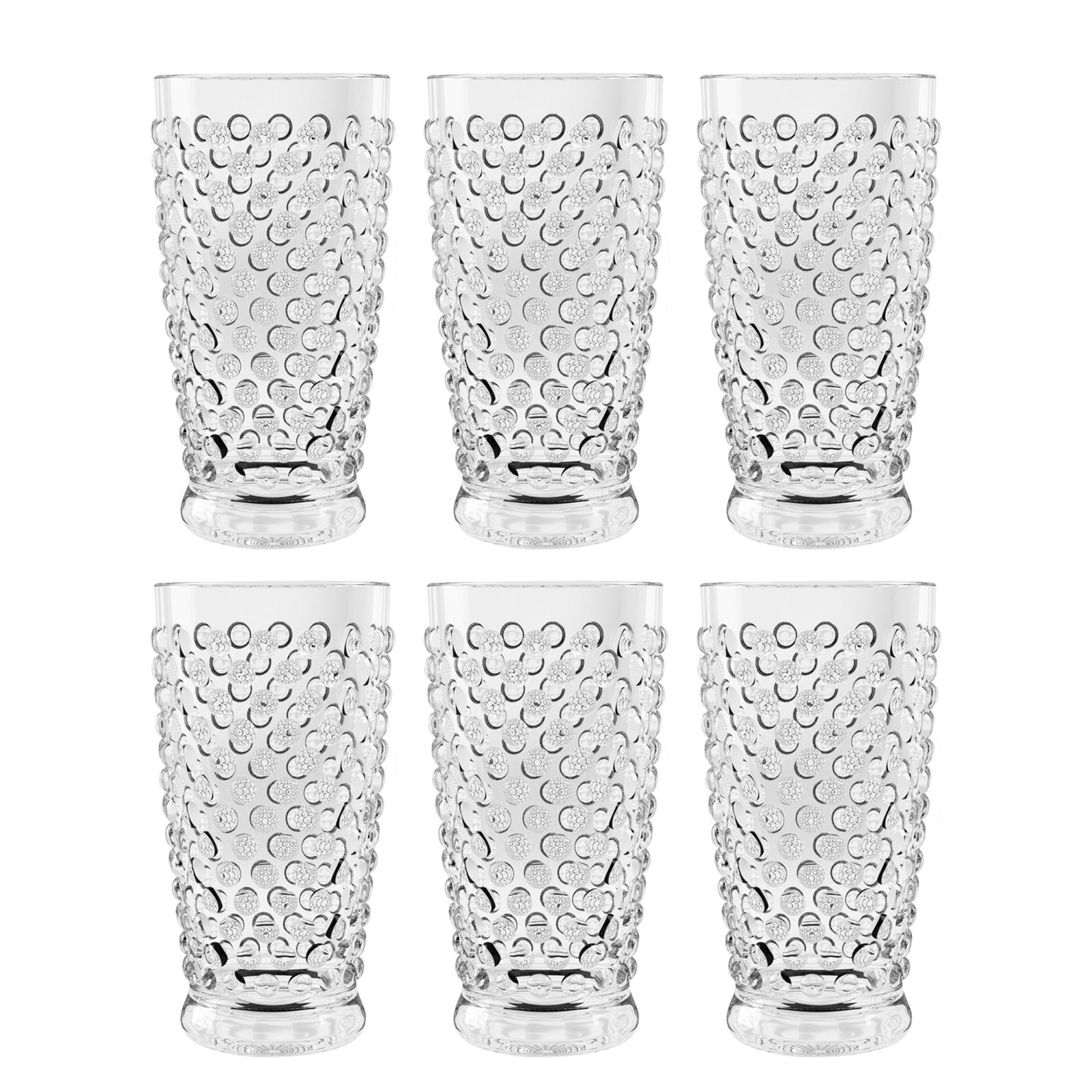 Adamo Acrylic Drinking Glass Set