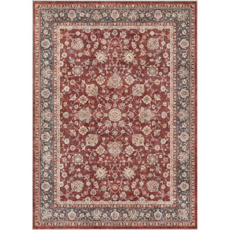 Dyrk Rome Vintage Oriental Persian Red Rug