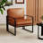 Barriault Faux Leather Armchair