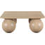 Table basse en placage de chêne Fitch-106912864