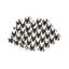 Serviettes de cocktail en satin de coton pied-de-poule-122609781