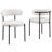Azianna 18'' H Cotton Upholstered Metal Side Chair-305334720-297618921