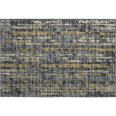 Premium Machine Washable Tiream Granite Rug