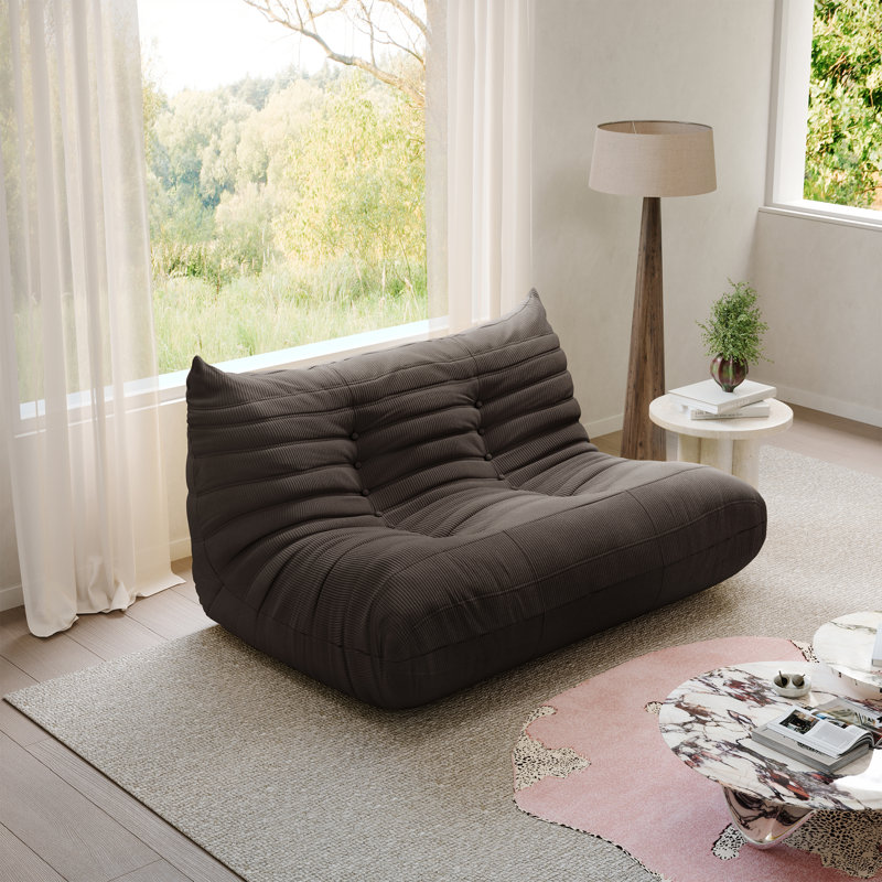 Fauteuil à billes Casto Lazy, Brun