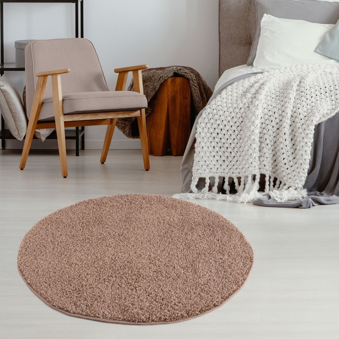 Myshaggy Collection Rugs Solid Design in Beige